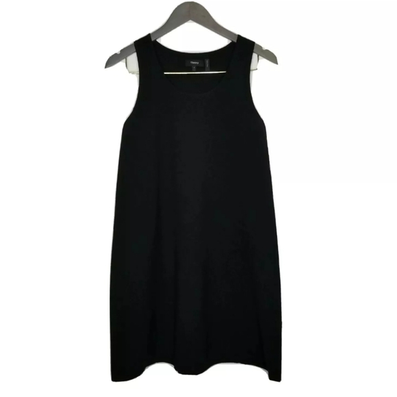 THEORY Kestel Virgin Wool Blend Sheath Mini Dress - Picture 2 of 12